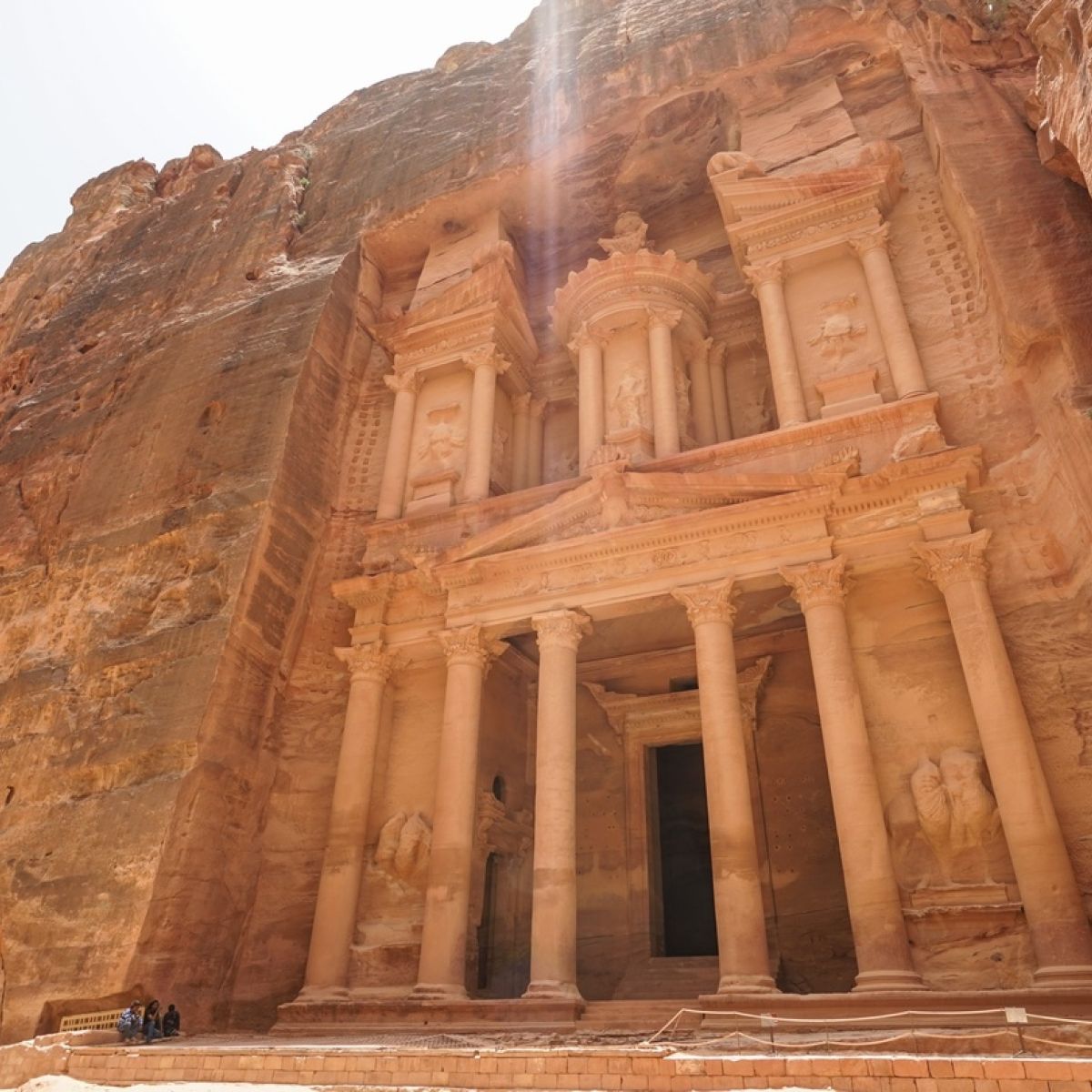 Buried monument found at Petra, Jordan