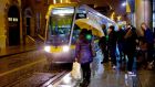  Other transport workers set the 18 per cent increase over four years secured by Luas drivers as the starting point for their own demands. File photograph: David Sleator/The Irish Times 