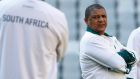 South Africa coach Allister Coetzee has said the gap between the northern and southern hemisphers has closed since the World Cup. Photograph: Epa