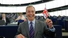 Nigel Farage, leader of the United Kingdom Independence Party: amid claims of a shift towards Leave in the past two weeks, he said, “People are beginning to put two fingers up to the political class.” Photograph: Vincent Kessler