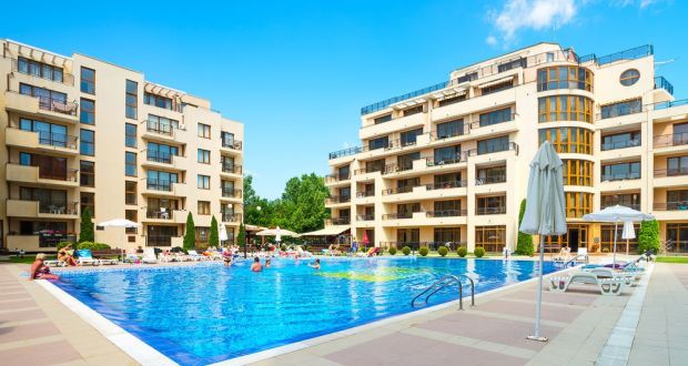 The Sunny Victory apartment complex in Bulgaria’s coastal resort of Sunny Beach: the market is seeing an increase in conveyancing issues