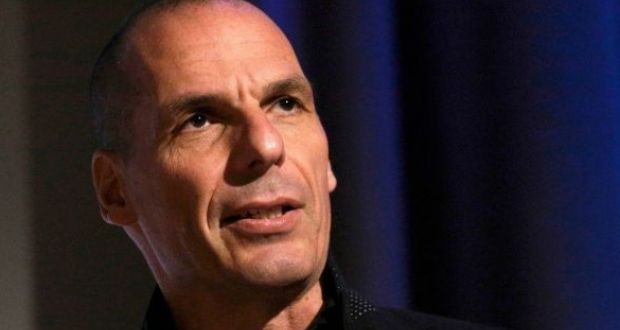 Yanis Varoufakis said the EU is like Hotel California; you can check out but you can never leave. Photograph: Neil Hall/Reuters