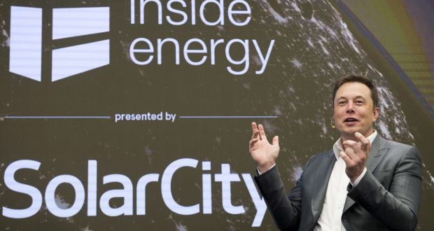Elon Musk Chairman Of Solarcity And Chief Executive Tesla Motors