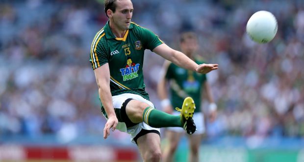 Graham Reilly: together with Cillian O’Sullivan and Eamon Wallace he forms a potent Meath half forward line. Photograph: Ryan Byrne/Inpho
