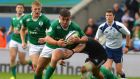 Hooker Adam McBurney has been one of Ireland’s standout players during the  World Rugby U20 Championship. Photograph: Tony Marshall/Getty Images
