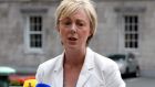 Chief whip Regina Doherty said today  she thinks Deputy Mick Wallace’s proposed Bill will be deemed to be in conflict with the eighth amendment. Photograph: Cyril Byrne /The Irish Times