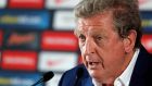 England soccer manager Roy Hodgson  announcing his resignation  on Monday after England lost 2-1 to Iceland in their Uefa Euro 2016 clash in Nice, France. Photograph: Abedin Taherkenareh/EPA