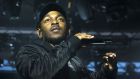 The soundtrack of a modern social movement: Kendrick Lamar.  Photograph: Angelo Merendino/Getty Images