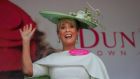 Claire Murphy from Kerry  won  the €10,000 Dundrum Town Centre voucher for best-dressed lady at the Dublin Horse Show in the RDS. Photograph: Gareth Chaney/Collins