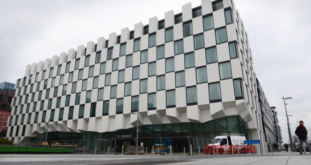 Ires Reit owns and lets 102 apartments at The Marker in Dublin’s docklands.  Photograph: Cyril Byrne / The Irish Times 