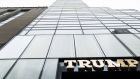 Trump Tower on Fifth Avenue in Manhattan:  an investigation into the property holdings of Donald Trump found complex partnerships and debts of at least $650 million – double the amount to be gleaned from public campaign filings he has made. Photograph: Damon Winter/The New York Times 