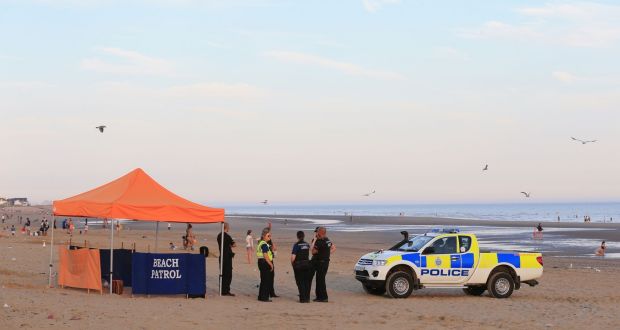 Five men have died and a sixth person is thought to be missing at Camber Sands in the UK. Photograph: Gareth Fuller/PA Wire 