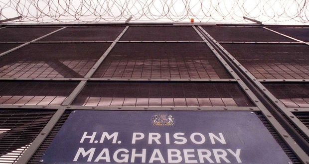 Maghaberry prison, on the outskirts of Belfast. Officials in the Republic have failed to release information on how long prisoners are spending in solitary. Photograph: Pacemaker