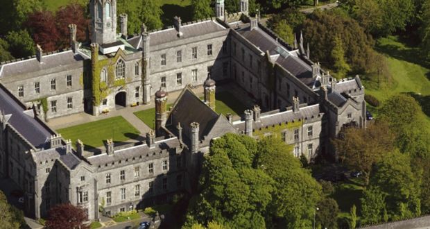 Aerial photo of NUI Galway Quadrangle. NUIG was the only Irish university to move up in the rankings of the world’s top 200 universities. 