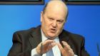 Minister for Finance Michael Noonan: said he believed eliminating VAT on condoms would not have a significant impact on sexual behaviour. Photograph: Eric Luke