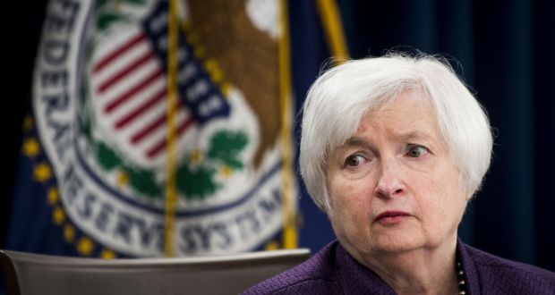 US Federal Reserve chairwoman Janet Yellen on Wednesday, when the central bank announced it will hold rates.  Photographer: Pete Marovich/Bloomberg