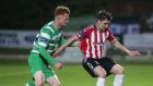 Derry City and Shamrock Rovers shared the spoils at the Brandywell. Photograph: Inpho