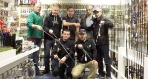 Ireland’s team in this week’s world predator boat angling championship with lures