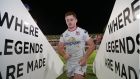 Ulster’s Paddy Jackson leaves the pitch after the game. Photo: Darren Kidd/Inpho