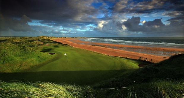  A Clare man has won his battle to retain the right of access to Doonbeg beach by walking across Donald Trump’s luxury golf course. File photograph: David Cannon/Getty Images
