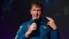 British astronaut Tim Peake says he believes alien life exists in the cosmos and that humans will set foot on Mars. Photograph: John Linton/PA Wire.