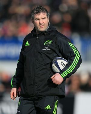 Munster head coach Anthony Foley, who died at the team hotel in Paris before their European Champions Cup tie against Racing 92 on Saturday. Photograph: Nigel French/PA Wire
