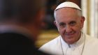 Pope Francis: His visit  to Sweden is intended to shift the emphasis from any perception of possible conflict between the Catholic and Protestant churches to one of communion. Photograph: Tony Gentile/AP Photo