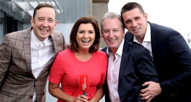  Newstalk  hosts: Shane Coleman, Colette Fitzpatrick, Paul Williams and  Alan Quinlan. Photograph:  Maxwell’s