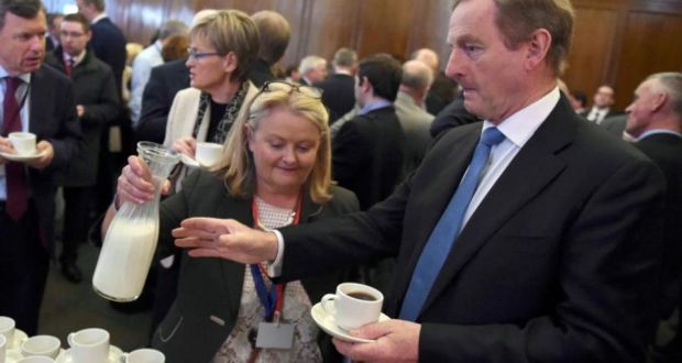 Taoiseach Enda Kenny during a break at the All-Island Civic Dialogue on Brexit in Dublin on Wednesday: “There are those around the European table that take a very poor view of the fact that Britain has decided to leave.” Photograph: Clodagh Kilcoyne/Reuters 