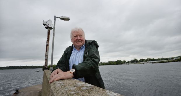  River Shannon Protection Alliance member Donal Whelan at Dromineer Harbour on Lough Derg. Photograph: Alan Betson/The Irish Times