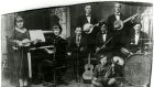 Explore Your Archive Week: Members of Horgan’s Picture Theatre Orchestra, Youghal, Co Cork, circa 1920. Image courtesy of the IFI Irish Film Archive