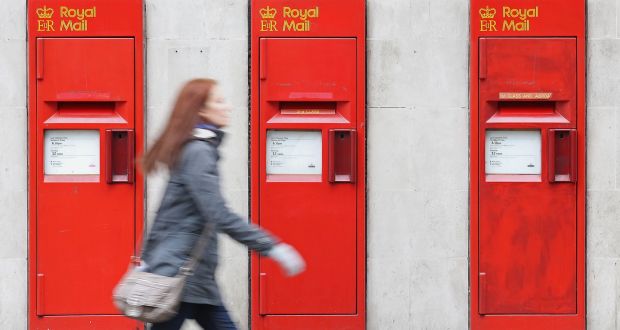 Royal Mail posted a fall in half-year earnings and said it was keeping an eye on the economy after the Brexit vote hit marketing mail. Photograph: Philip Toscano/PA Wire