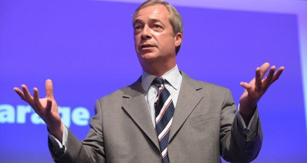 Ukip leader Nigel Farage. A Ukip-dominated group in the European Parliament misused around half a million euros of EU funding, according to a leaked audit. File photograph: Ben Birchall/PA Wire