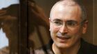 Mikhail Khodorkovsky  spent 10 years in a Russian prison colony. Photograph: Denis Sinyakov/Reuters