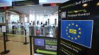 The British and Irish governments, along with the devolved administration in Northern Ireland, have said they want to preserve the Common Travel Area after Brexit. Photograph: Niall Carson/PA Wire
