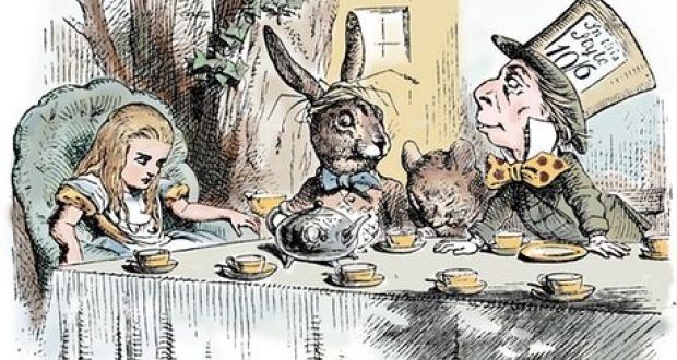 Usually employed to dramatise states of harmony or disharmony, teatime is used to great effect in such works as Lewis Carroll’s Alice’s Adventures in Wonderland