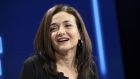 Sheryl Sandberg, chief operating officer of Facebook, supports initiatives that improve rights for women and assist the grief-stricken. Photograph: Bloomberg