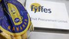 A bunch of Fyffes bananas pictured outside the company’s head office in Dublin.  The  Irish fruit giant is to be acquired by Japan’s Sumitomo Corporation in a deal which values the firm at €751 million. Photograph:  Brian Lawless/PA Wire