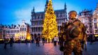   Grand-Place in Brussels: The European Commission has said steps are  needed to strengthen the border control database known as the Schengen Information System. Photograph:  Hatim Kaghat/AFP/Getty Images
