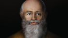 St Nicholas of Myra, said to be the inspiration for Santa Claus, as visualised after facial reconstruction by scientists in Liverpool