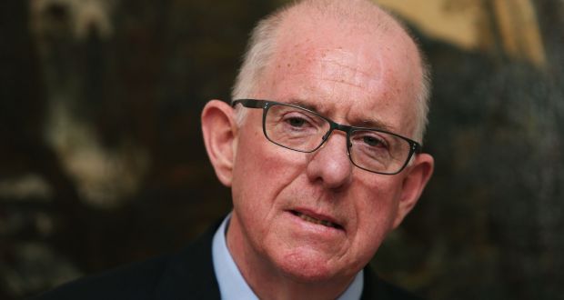 Charlie Flanagan has backed the Taoiseach’s view on the need for experience in Brexit talks. Photograph: Brian Lawless/PA 