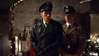 Master of the steely gaze and the vice-tight facial clench Rufus Sewell (left) in The Man in the High Castle