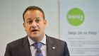 Minister for Social Protection  Leo Varadkar said only when a vacancy for FG leadership arose should a contender lay out their programme. Photograph: Alan Betson 