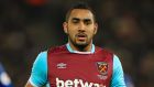 Dimitri Payet: he will be fined for refusing to play in the 3-0 victory against Crystal Palace on Saturday. Photograph: Mike Egerton/PA Wire.