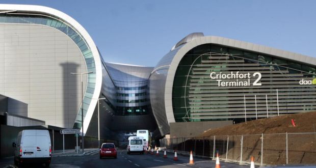 Key infrastructure projects supported by the European Investment Bank in recent years include the building of Terminal 2 at Dublin Airport. Photograph: Matt Kavanagh