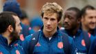 Bordeaux Begles scrumhalf Baptiste Serin will make his Six Nations debut for France against England at Twickenham. Photograph:  Benoit Tessier/Reuters