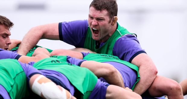 Donnacha Ryan is expected to resume his partnership with Devin Toner against Italy. Photograph: Inpho