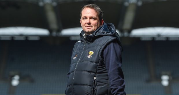 David Fitzgerald, now Wexford manager, at the launch of the Allianz League. People felt his reign in Clare had come to a natural end. Photograph: Seb Daly/Sportsfile 