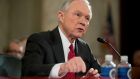 Jeff Sessions has become the top law enforcement officer in the US as attorney general. File photograph: Andrew Harnik/AP