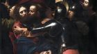 A detail from The Taking of Christ by  Caravaggio, which is on  indefinite loan to the National Gallery of Ireland from the Jesuit Community. Photograph: National Gallery of Ireland